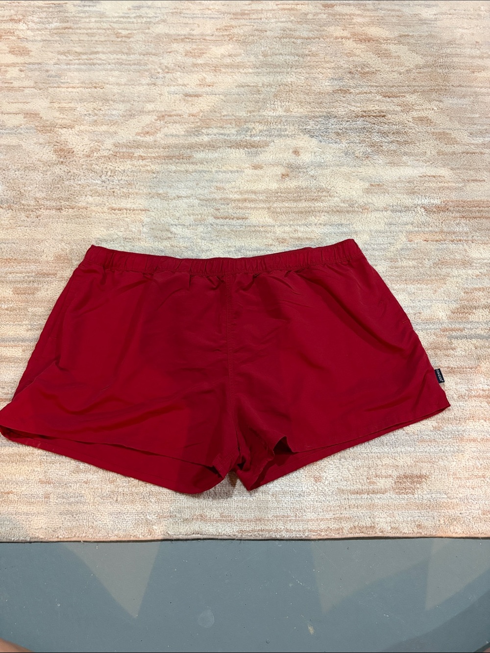 State of Mind Women's Red Athletic Shorts